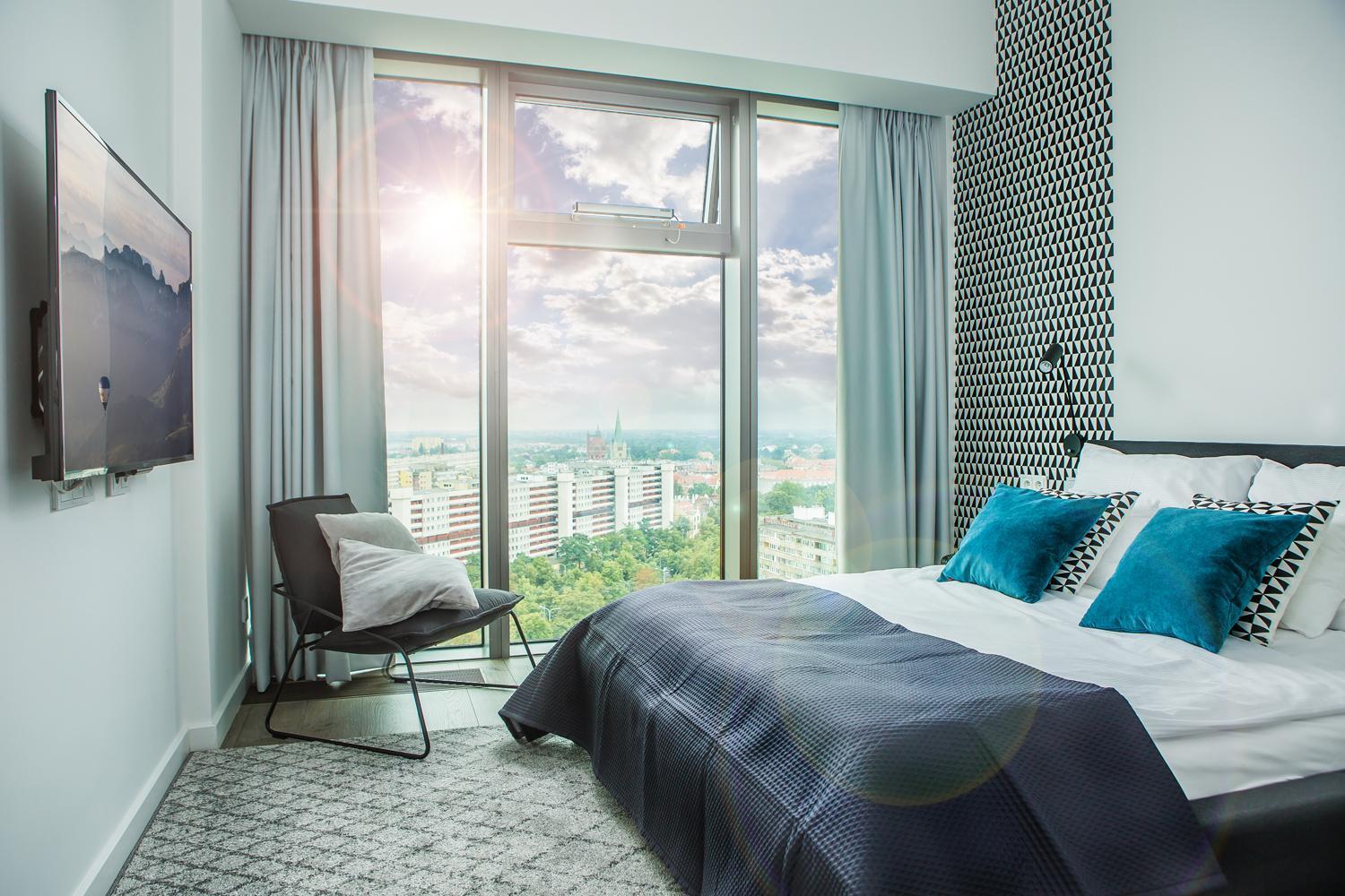In The Sky - Apartamenty W Sky Tower Βρότσλαβ Εξωτερικό φωτογραφία